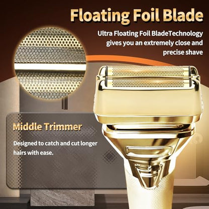 Double Replacement Foil for BaBylissPRO FXONE BlackFX Foil Stick Shaver - color: Gold