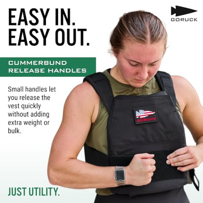 GORUCK Rucking Weighted Vest for Men and Women, Adjustable - size: S/M