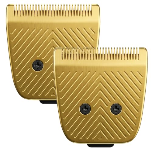 2 Pack Gold Replacement Trimmer Blades for Manscaped Lawn Mower 5.0 - color: Gold Trimmer Blade, size: 2 Pack