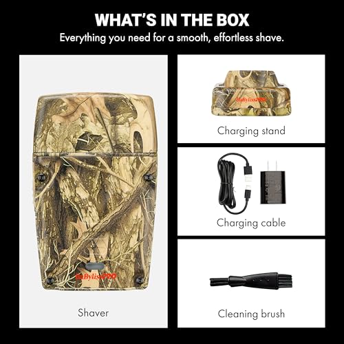 BaBylissPRO High-Performance Compact LO-PROFX Shavers for Men - color: Camo, style: Shaver and Base