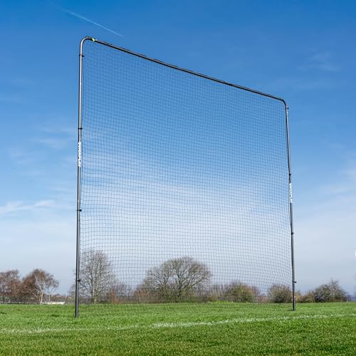 QuickPlay 10ft Sports Barrier Net System - Ball Stop Backstop Netting - size: 12x10'