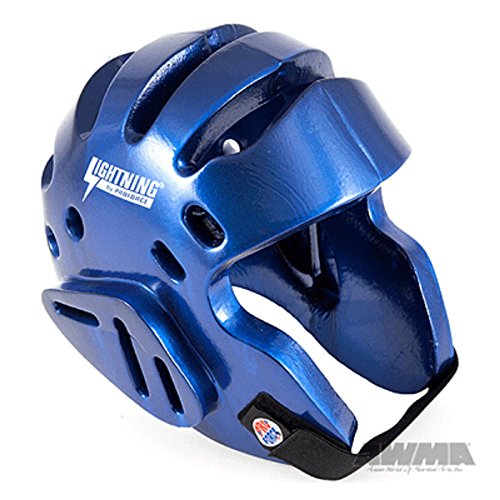 Proforce Lightning Headgear - color: Blue, size: Youth