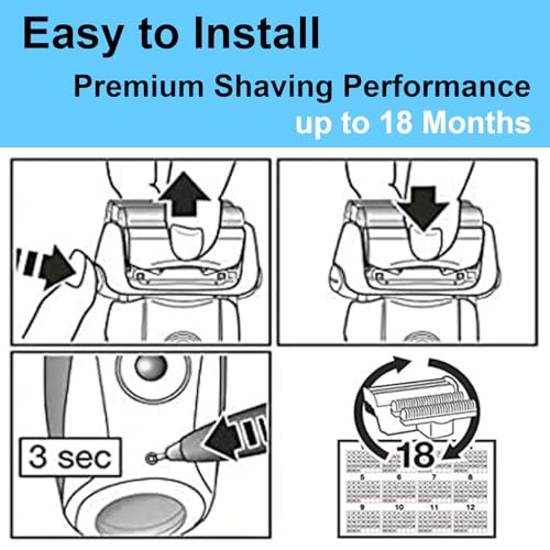 70S Series 7 Replacement Head for Braun Electric Foil Shaver, 2 Pack - size: 2 Pack