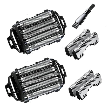 Shaver Replacement Blades and Foil Compatible with Panasonic ARC5 5-Heads - color: co-sx002