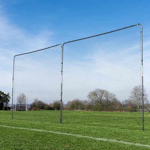 QuickPlay 10ft Sports Barrier Net System - Ball Stop Backstop Netting - size: 24x10'