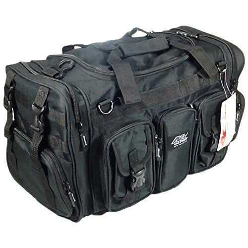 22" 2600cu.in Tactical Duffel Range Bag TF122 Black - color: Black