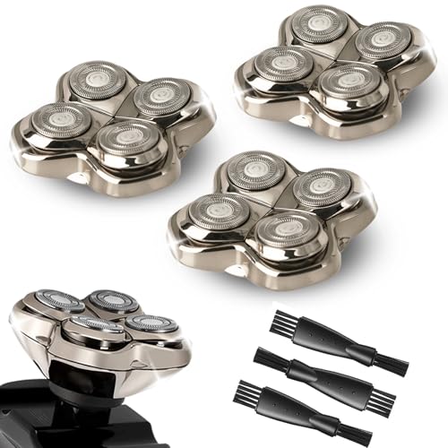Pro 4 Shaver Replacement Blade Compatible with Skulls Pitbulls Razor - size: 1 Count (Pack of 3)
