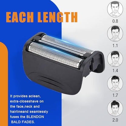 3PCS Shaver Replacement Foil Compatible with Remington PF7400 - color: Black3