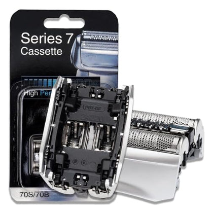 70S Replacement Head Compatible with Braun Series 7 Electric Shaver - size: 70S-1pack