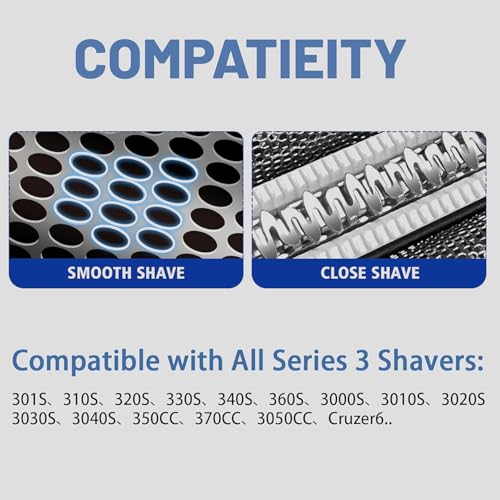 Series 3 32B Replacement Head for Braun S3 Foil & Cutter Razor Heads