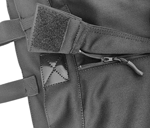 LEONARK Black 350N Hema Knickers Sparring Locust Pants Overlays for Hema Longsword Rapier Sabre Armoury - size: Medium