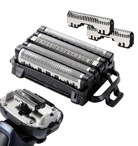 Replacement Blades and Foil for ARC5,Replacement Blades Fit for ES9032/ES-LV65/ES-LV95,ES-LV9N, ES-XLV9C Series Shavers,5-Blade Shaving Head with Precision Trimmer (Black, 30 Count (Pack of 1))