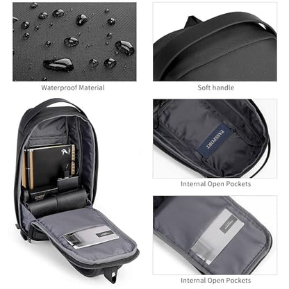 Kingsons Sling Crossbody Bag for Men Chest Shoulder Backpack Casual Daypack - color: Ks3288w-a