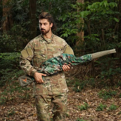 Fast Rifle Case Gun Cover for Hunting Range Shooting - 42.5" to 58" - color: New Camo