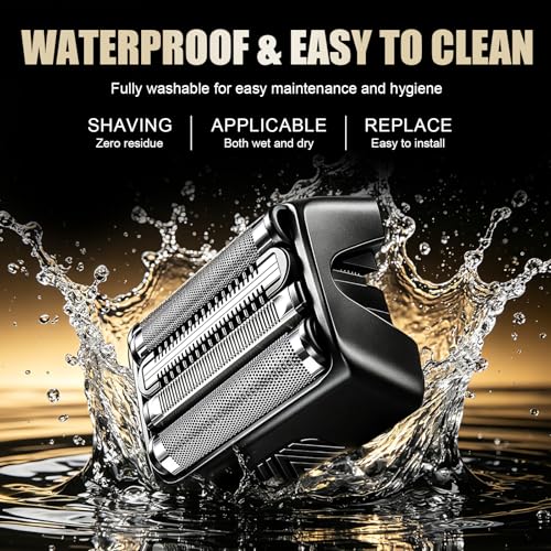 2-Pack Foil Head Compatible with Manscaped Chairman PRO - color: 2 Pcs