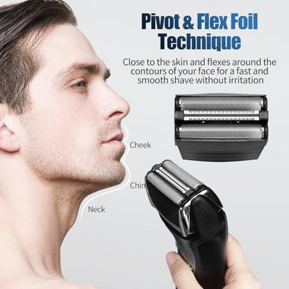Shaver Replacement Foil for Remington TITANIUM-X Flex & Pivot shaver - color: 1 Pack