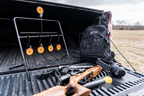 Caldwell Rimfire Resetting and Swinging Target Kits with Steel Frame, for Shooting Practice, Outdoors - style: .22 Target
