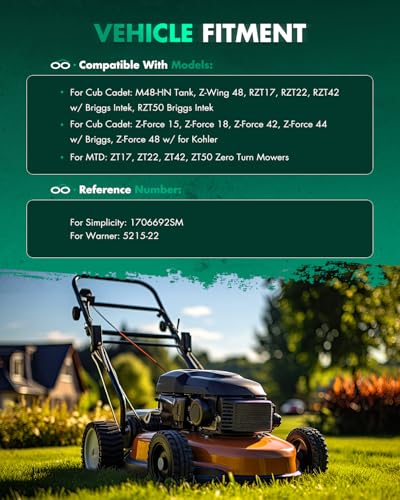SCITOO Electric PTO Lawn Mower Clutch Compatible for Simplicity 1706692SM - style: 01008544P