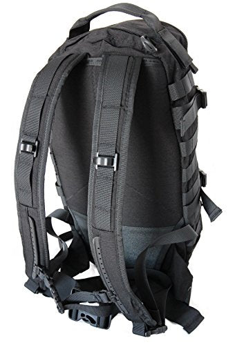 Military 26L ILBE Style Tactical Patrol Molle Backpack (BLACK) - color: Black
