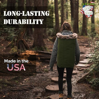 Ammo Can Man Style Nylon Tactical with Padded Duffle Bag Olive Drab Large