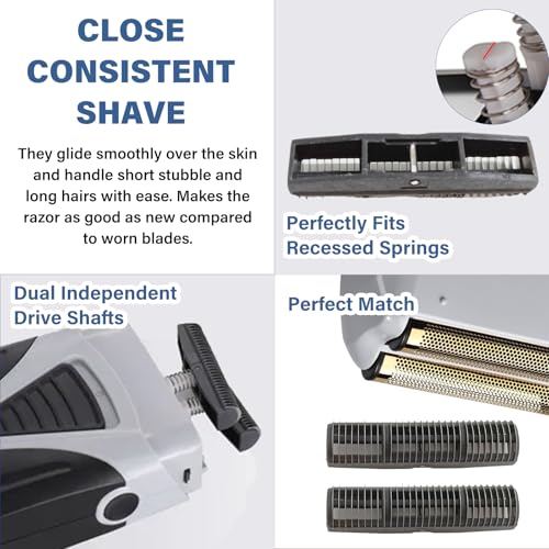 Foil Shaver Replacement Blades Compatible with Babyliss andis Foil Shaver