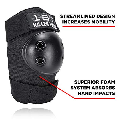 Triple Eight -ELBOW - XS (ELXS100) - color: Black, size: X-Small