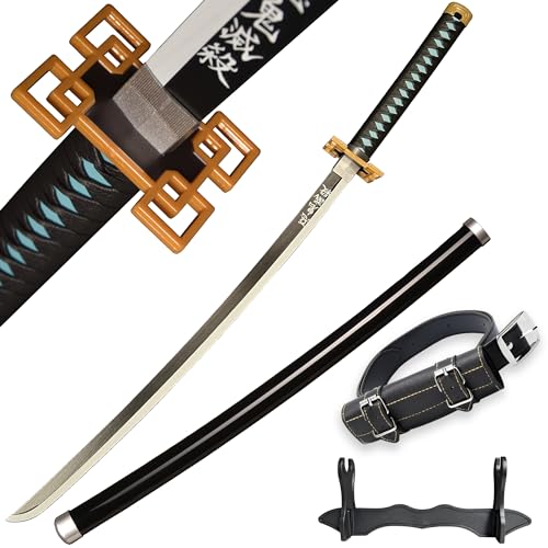 SV Anime Demon Sword Katana 41 Inch Decorative Collectible Gift Cosplay Sword,Various Styles Available - size: 41 in-Muichirou