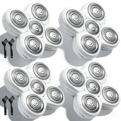 Head Shaver For Freebird FlexSeries Replacement Blade Refills for Women - color: White/4PCS