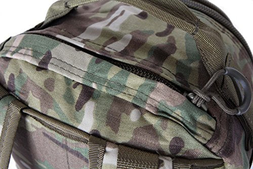Military 26L ILBE Style Tactical Assault Patrol Molle Backpack (MULTICAM) - color: Multicam