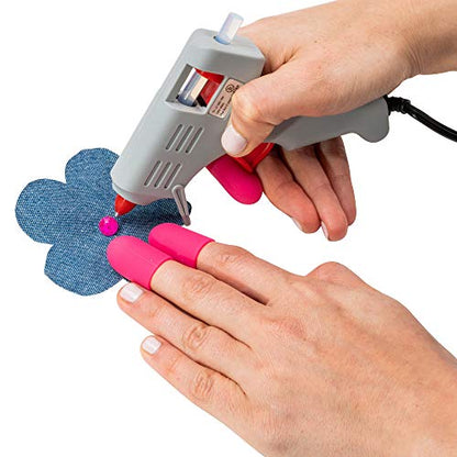 SINGER 00195 Heat Resistant Protective Finger Guards, 3-Count, Pink