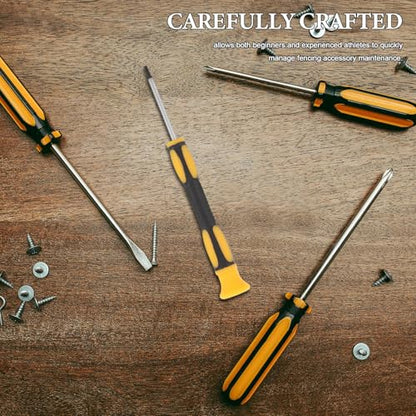 Fencing Sword Tip Screwdriver Mini Precision Flathead Driver with Anti-slip Handle for Foil Epee Sabre Tip Screw Repair Tools