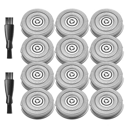 Brightup Electric Razor Replacement Blades for Brightup Shaver, 12 Pack - size: 12 Pack
