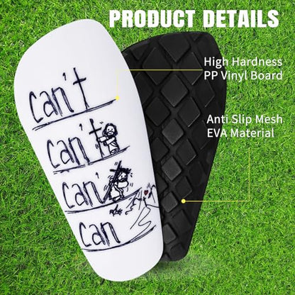 TOMIYO Soccer Shin Guards with Socks Kids 10-12 Calf Protective Equipment - color: Can't, size: Medium