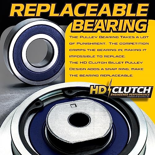 AM130328 HiTorque 120ftlb (OEM 95) BIGBearing Clutch & 20A PTO Switch