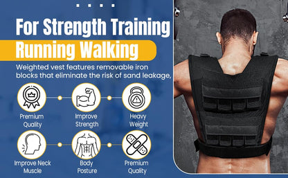 Gymenist Adjustable Weight Vest