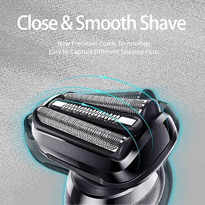 64B Replacement Head for S5 S6(New Gens) shavers, Including 5018s, 5020s, 5035s, 5049cs, 5050cs 5762 6020s, 6075cc, 6090cc. - size: 64B - 1Pcs