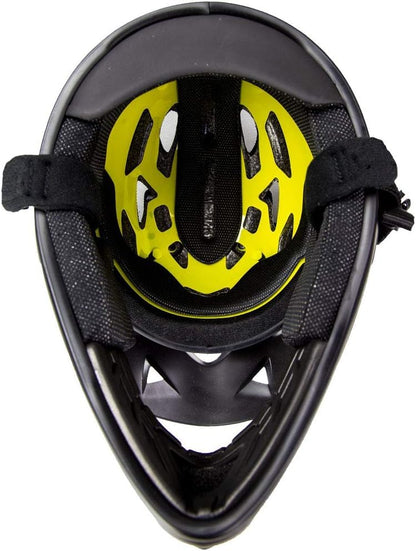 DEMON UNITED Podium Full Face Mountain Bike Helmet Black Includes MIPS Technology