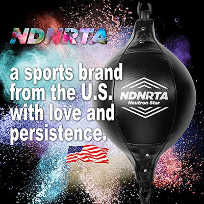 Double End Bag, (Classic Style Upgraded),Improve Reaction Speed, Boxing Equipment, Durable, Double End Punching Bags, Home Gym, Floor to Ceiling, for Boxing (Shipped from the U.S) - color: Black