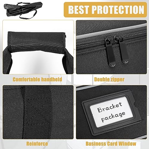 Multifunctional Tripod Bag 32 X 7 X 7 Inches / 81 X 18 X 18 cm Heavy Duty Tripod Carrying Case with Handle for Lights, Speakers, Cameras, Booms, Microphone Stands, Black - size: 32 X 7 X 7 Inch