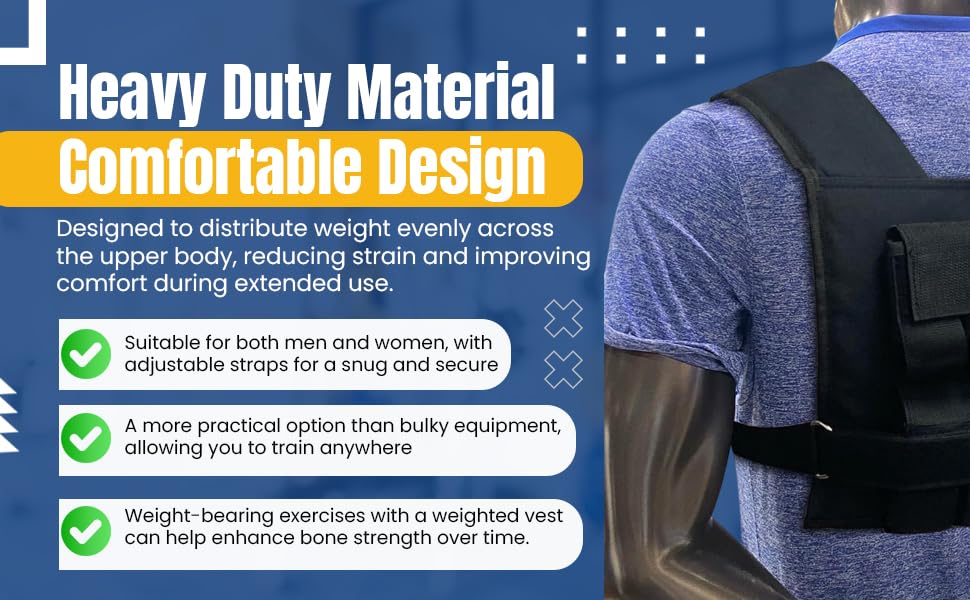 Gymenist Adjustable Weight Vest