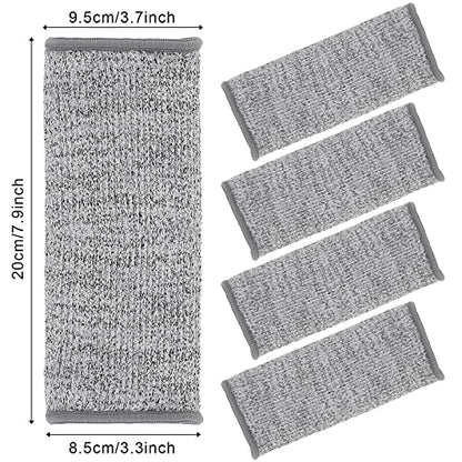 Neer 4 Pair Protective Arm Sleeves Cover,7.9 Inch,Gray - color: Gray, size: 7.9 Inch