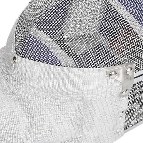 Srliya Fencing Mask, Coach Fencing Mask 350N, Universal Protector Kendo Fencing Fencing Helmet for Training Sports Supplies - size: Small