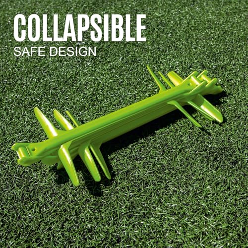 QUICKPLAY Adjustable Speed Hurdles Set of 6 - Agility & Soccer Training