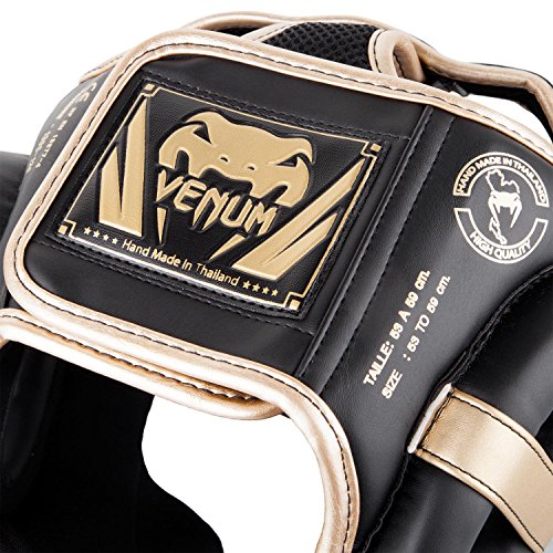 Venum Elite Headgear - color: Black/White