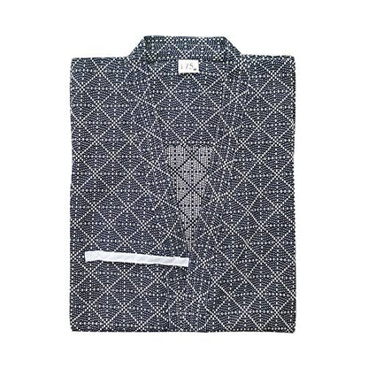 ZooBoo Men's Kendo Keikogi Training Jacket Martial Arts Uniform Top - color: Dark Blue, size: Small