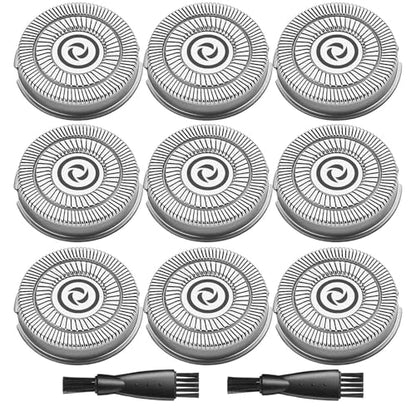 9PCS Brightup Replacement Blades for Brightup Electric Shaver FK-375S - size: 9 Pack