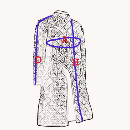 THE MEDIEVALS Thick Padded Gambeson Coat Aketon Full Length Jacket Armor Costumes Dress SCA - color: Blue, size: XX-Large