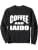 Iaido Instructor / Iaido Student / Coffee And Iaido! Saying Sweatshirt - color: Black, size: Small