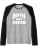 Iaido Instructor / Iaido Student / Coffee And Iaido! Saying Raglan Baseball Tee - color: Black/Athletic Heather, size: Small