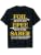 Foil Epee Saber Fencing Swordsmanship Fencer T-Shirt - color: Black, size: Small